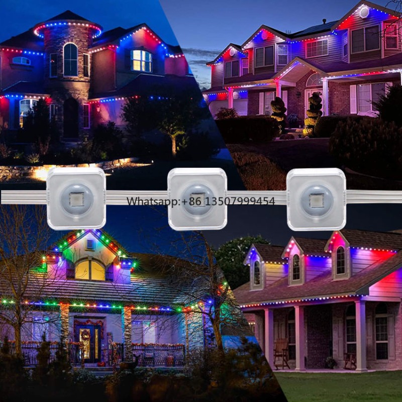 Lighting Decorative - WiFi-gestuurde slimme LED-stripverlichting 15M RGB kleurveranderend