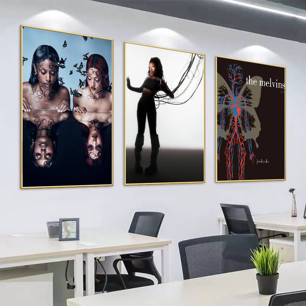 Nova Decor & Lighting Julestjerne - Band N-Nova T-Twins Parasieten Vlinders Poster