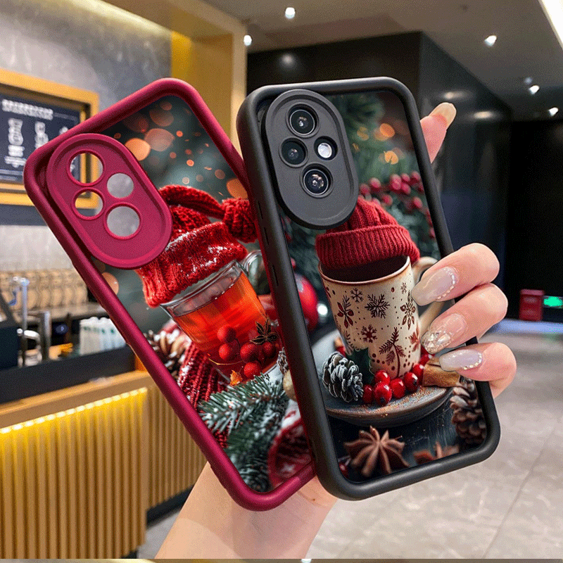 Nova Decor & Lighting Julestjerne - Hot Koffiekopje Kerst Versieren Cartoon Telefoon