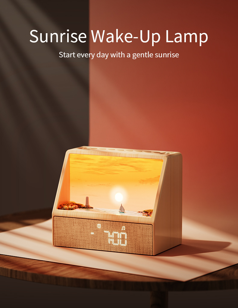 Decor Lighting Lamps - Sterrenprojector zonsonderganglamp, draagbare nachtkastlamp, sfeerverlichting, origineel