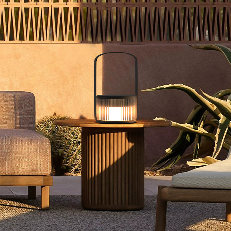 Garden Lighting Decor - Buiten opladen Draagbaar omgevingslicht Zonne-gazon Villa