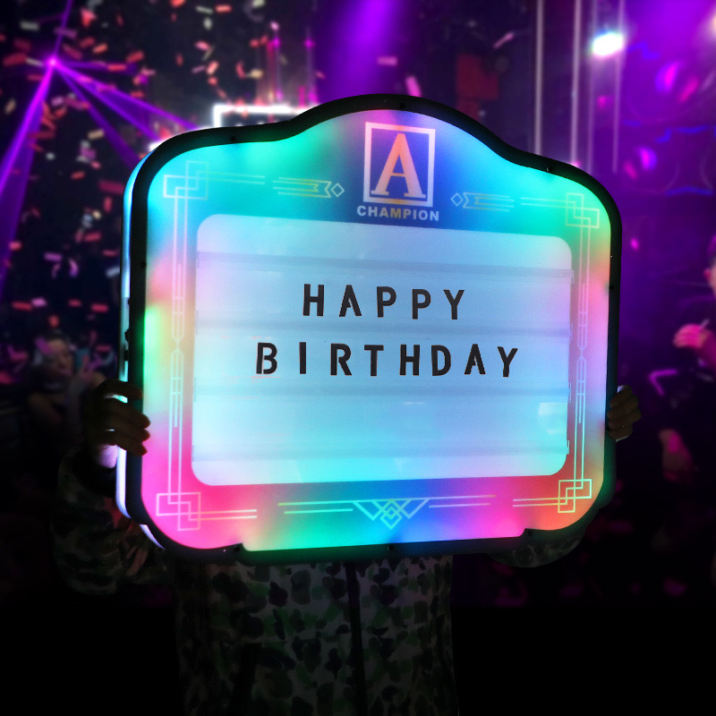 Light Up Letters Marquee - Heetverkopende VIP LED-berichtbord met verlichte marquee