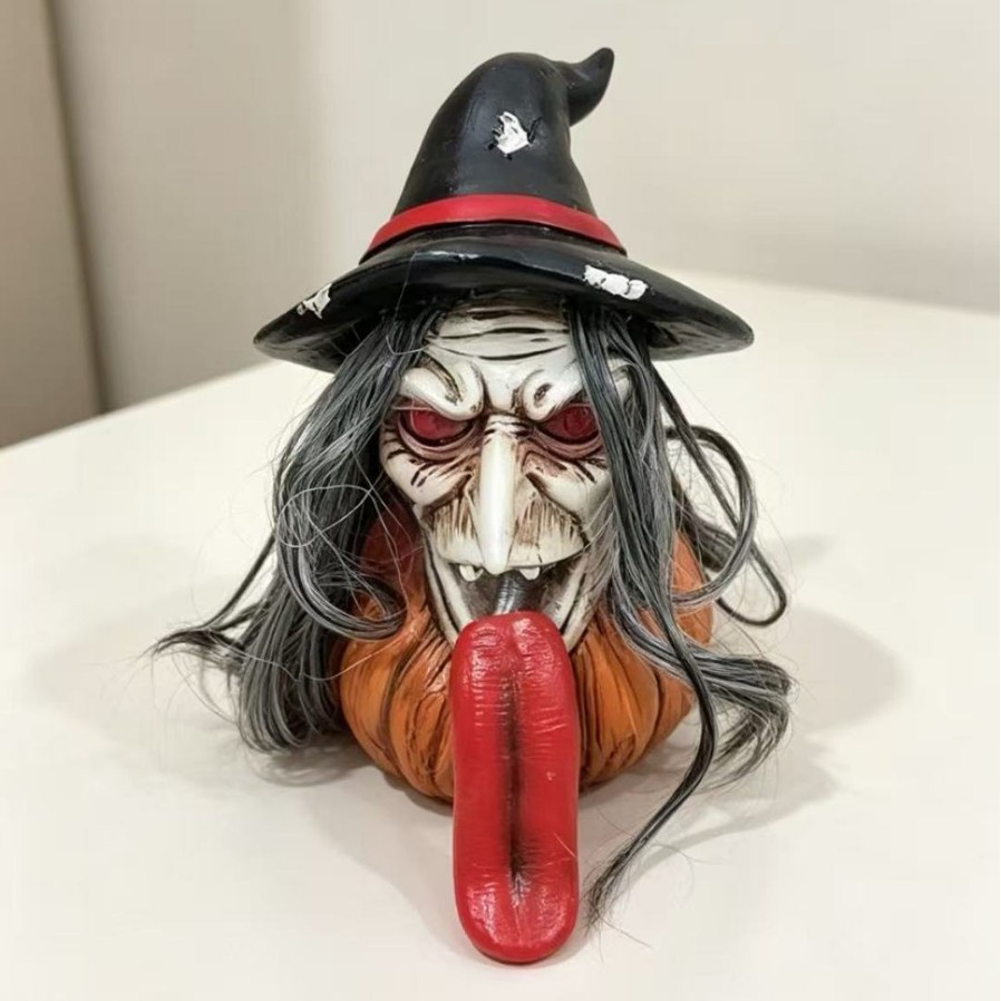 Lighting Decor House - Nieuwe Halloween lange tong heks pompoen