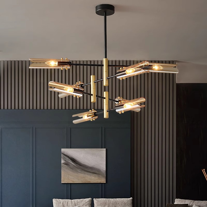 Decor Lighting Discount - Korting, Rookgrijs Glazen Buis LED Hanglamp,