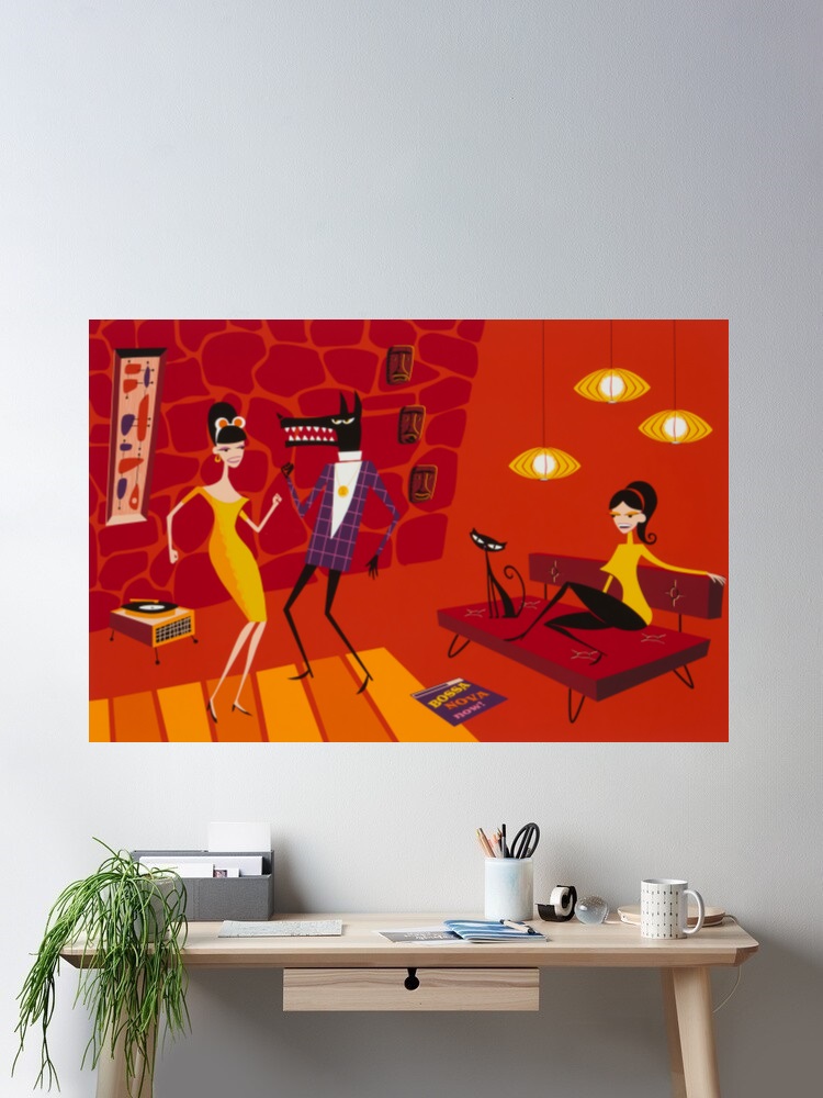 Nova Decor & Lighting Julestjerne - Josh Agle Bossa Nova nu foto