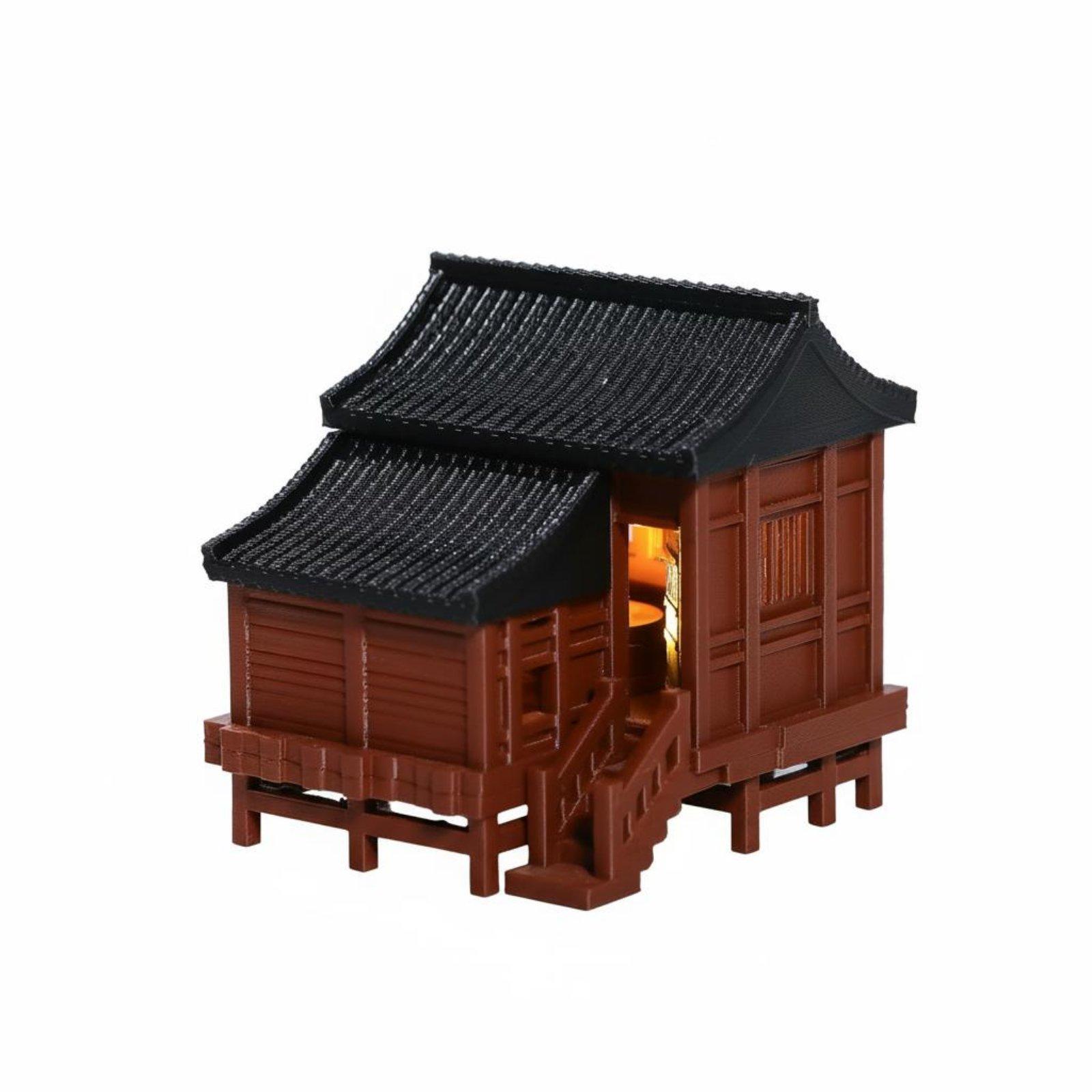 Lighting Decor House - Micro Landschapshuisje Oude Architectuur LED Verlichte
