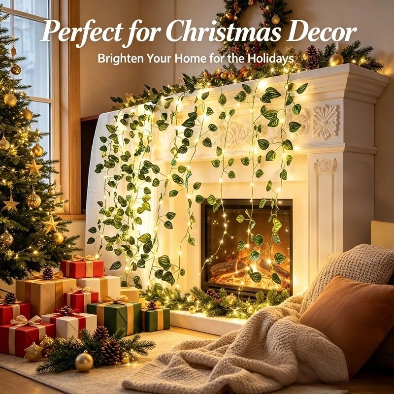 2M Kunstblad LED-lichtsnoer, 2 - Garden Lighting Decor recensie en prijs