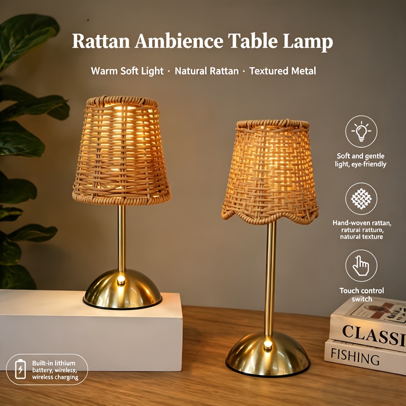 Boheemse geweven rotan kunstta - Lighting Decor For Home recensie en prijs