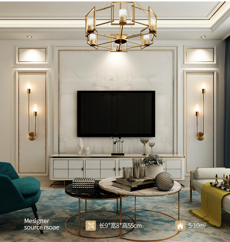Retro achtergrond woonkamer ga - Room Decor Lighting Lamp recensie en prijs