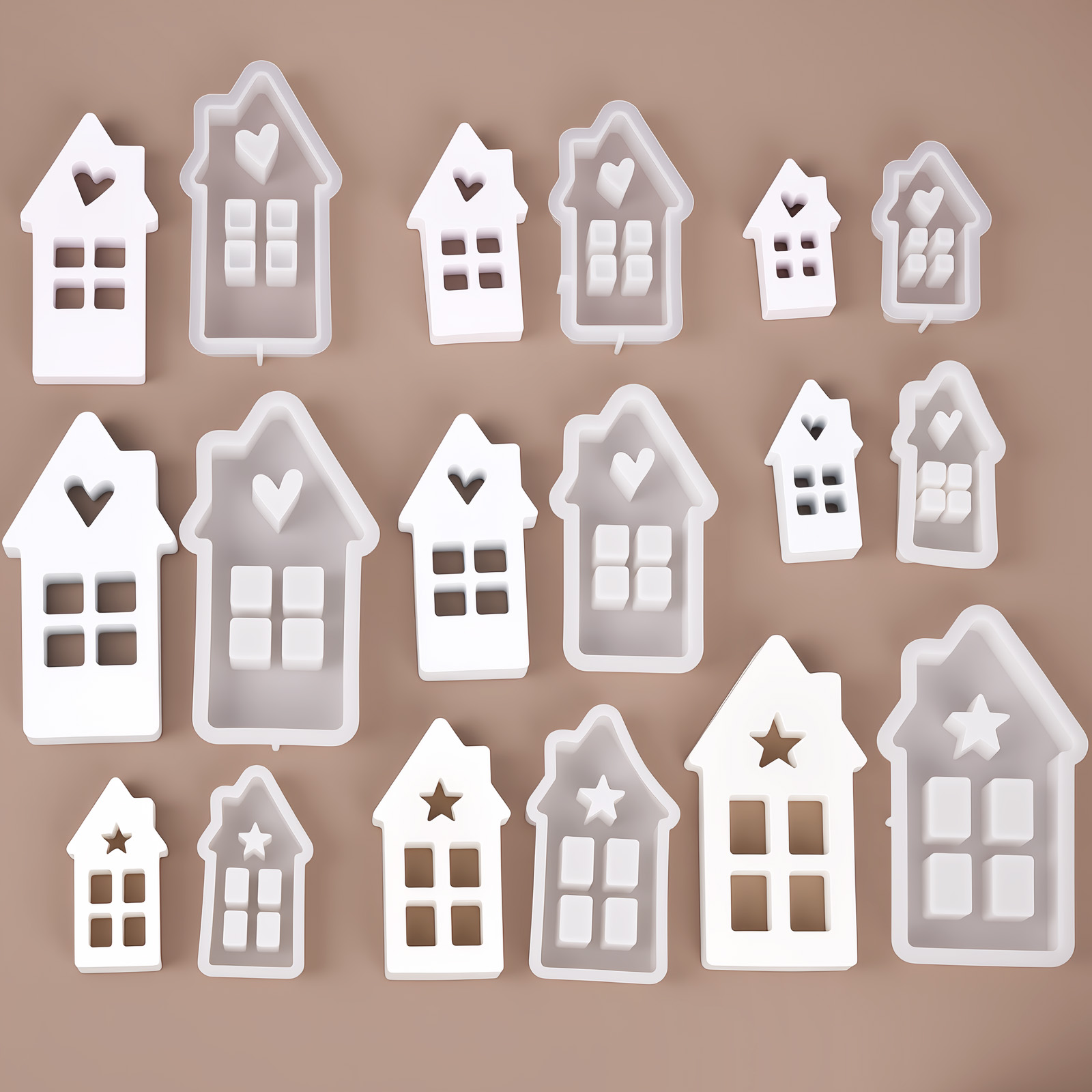 Ster Hart Huis Siliconen Malle - Lighting Decor House recensie en prijs