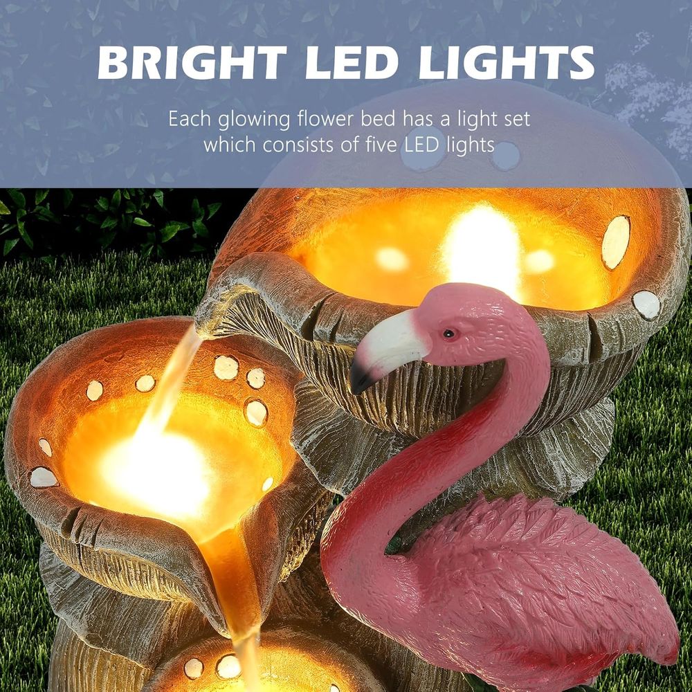 5-laags tuinwaterval met 5 LED - Lighting Decor House recensie en prijs