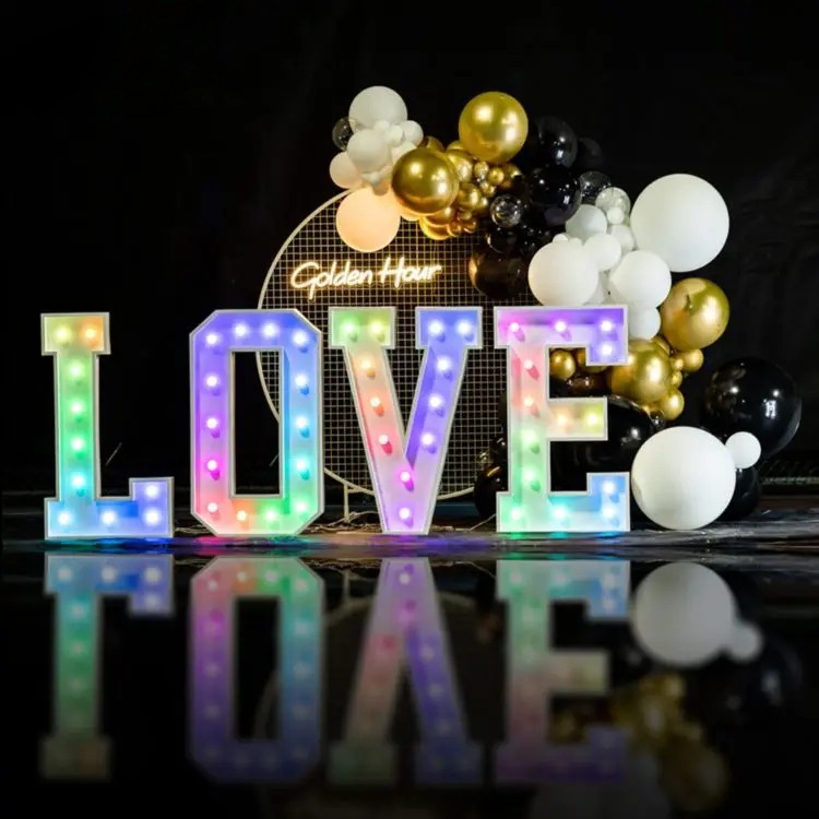 Professionele LED Marquee Lett - Light Up Letters Marquee recensie en prijs