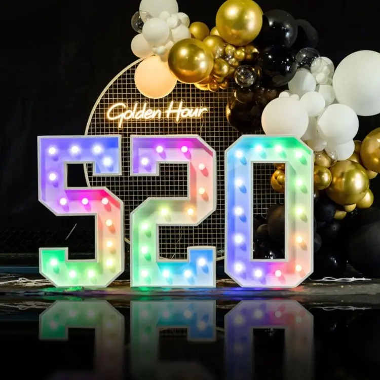 Professionele LED Marquee Lett - Light Up Letters Marquee recensie en prijs