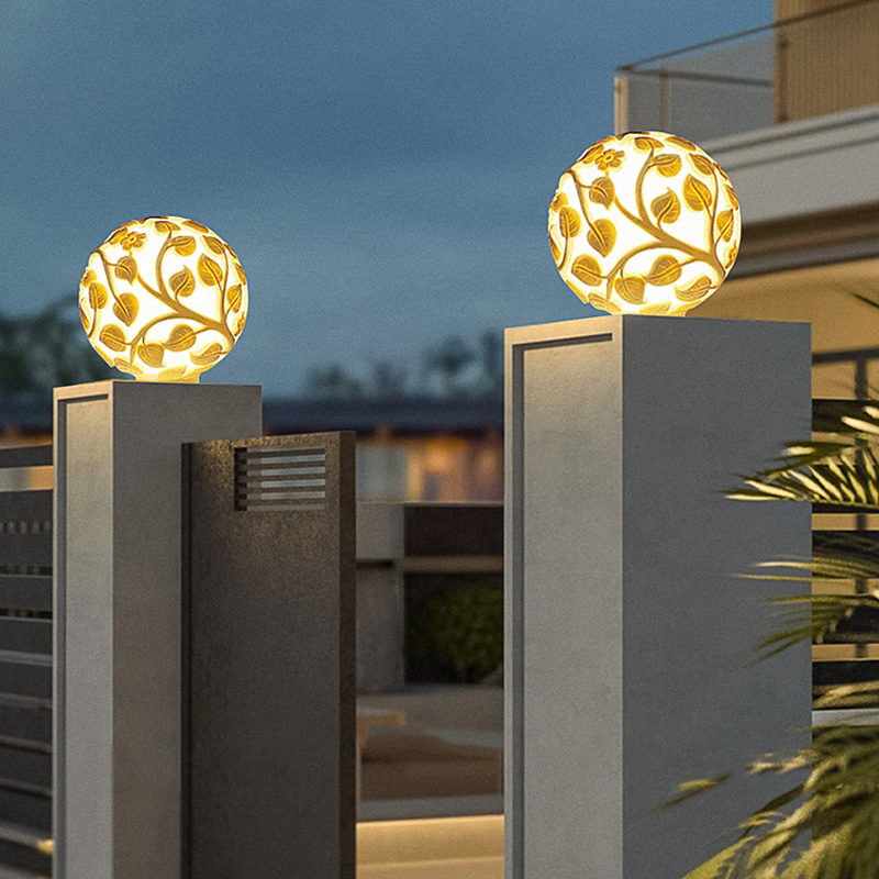 Buitenkolomverlichting op zonn - Garden Lighting Decor recensie en prijs