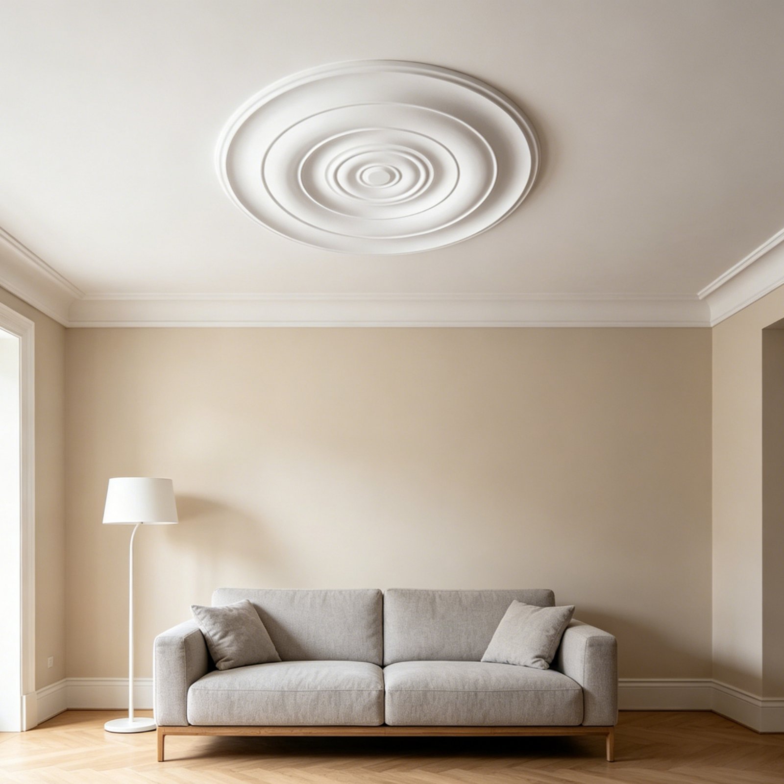 Ronde plafondmedaillon Europes - Lighting Decorative recensie en prijs