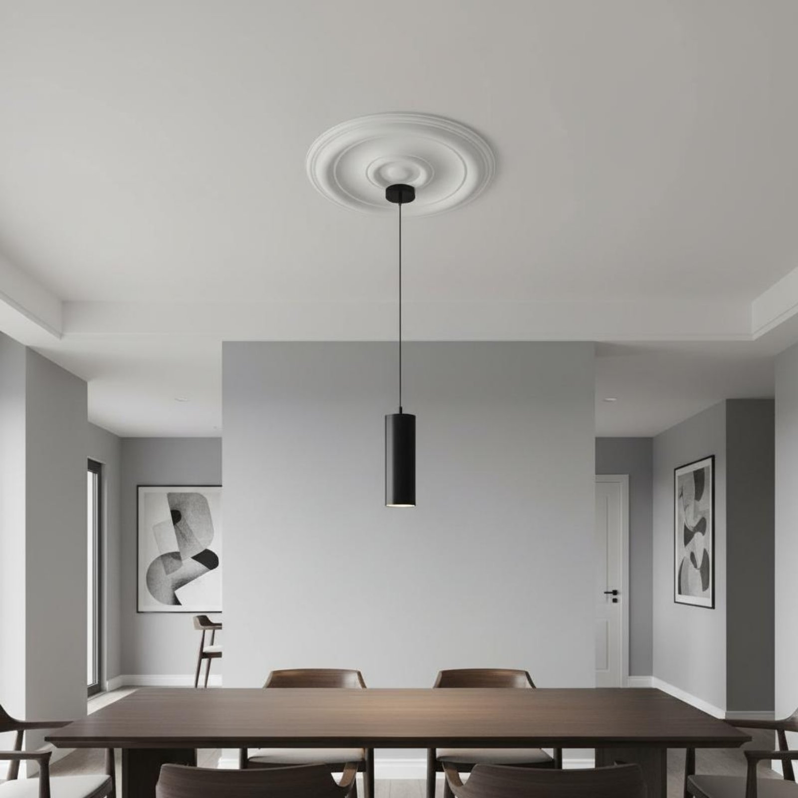 Ronde plafondmedaillon Europes - Lighting Decorative recensie en prijs