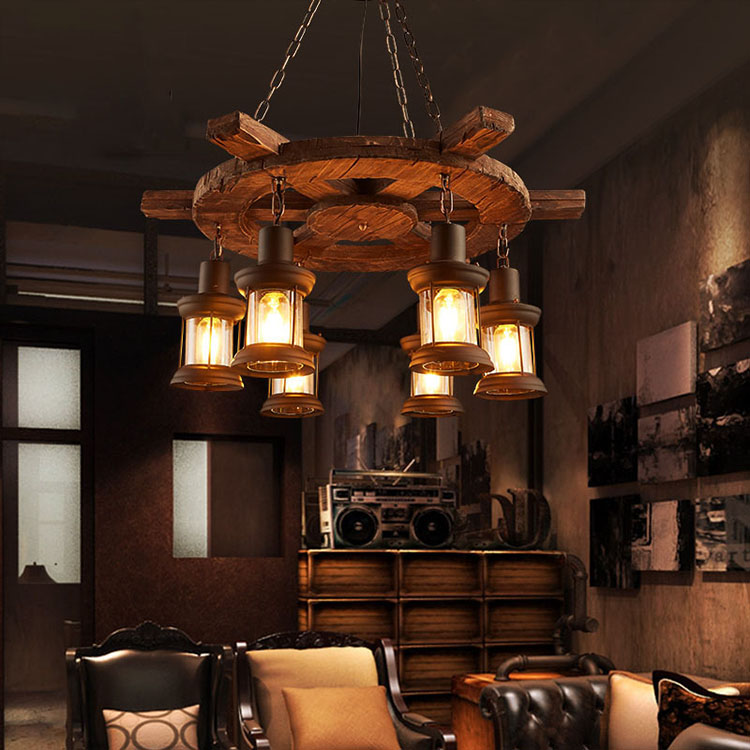 Antiek stijl hanglamp voor woo - Lighting Decor Living Room recensie en prijs