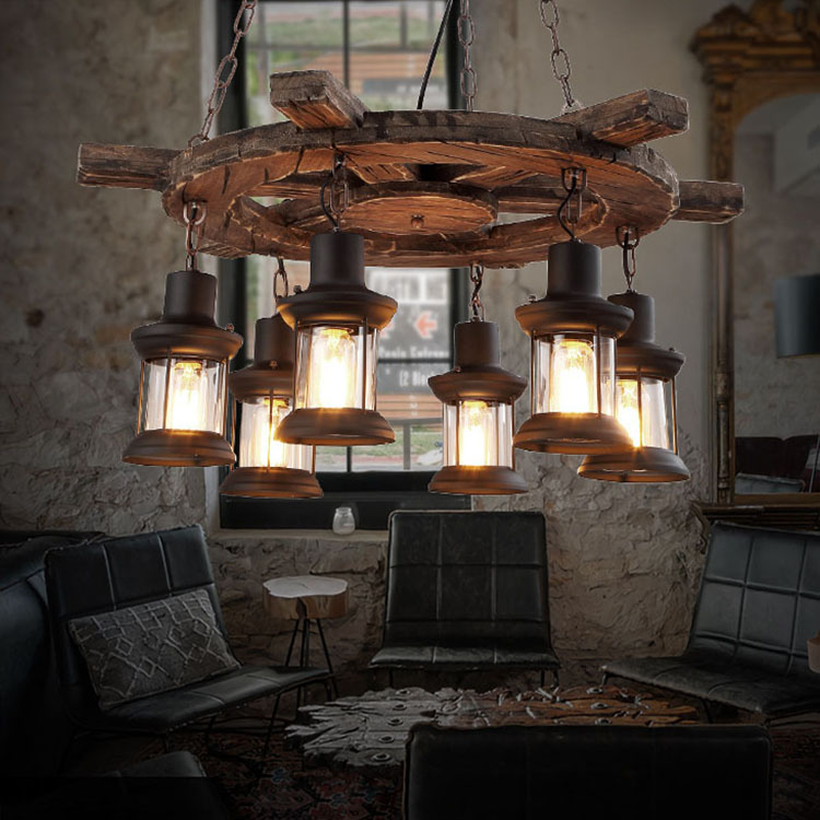 Antiek stijl hanglamp voor woo - Lighting Decor Living Room recensie en prijs