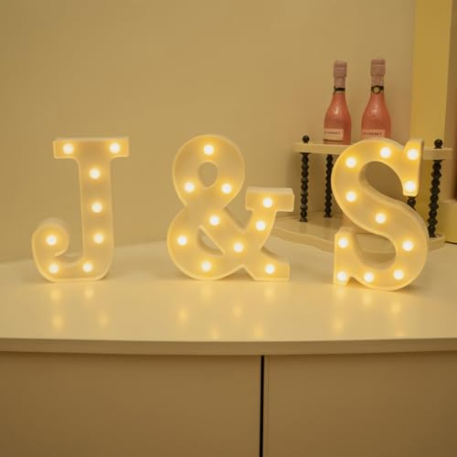 LED-letterverlichting Teken Ma - Light Up Letters Marquee recensie en prijs
