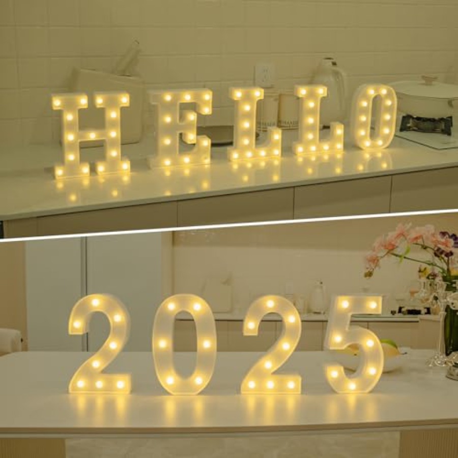 LED-letterverlichting Teken Ma - Light Up Letters Marquee recensie en prijs