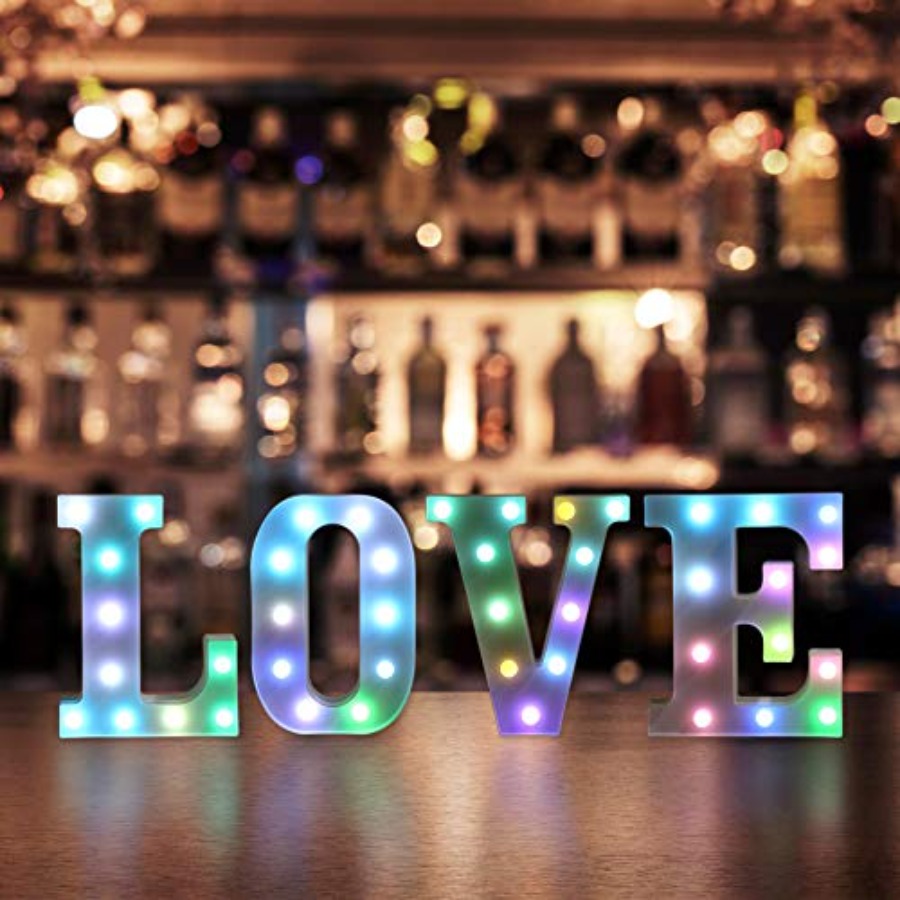 volledige LED-letterverlichtin - Light Up Letters Marquee recensie en prijs