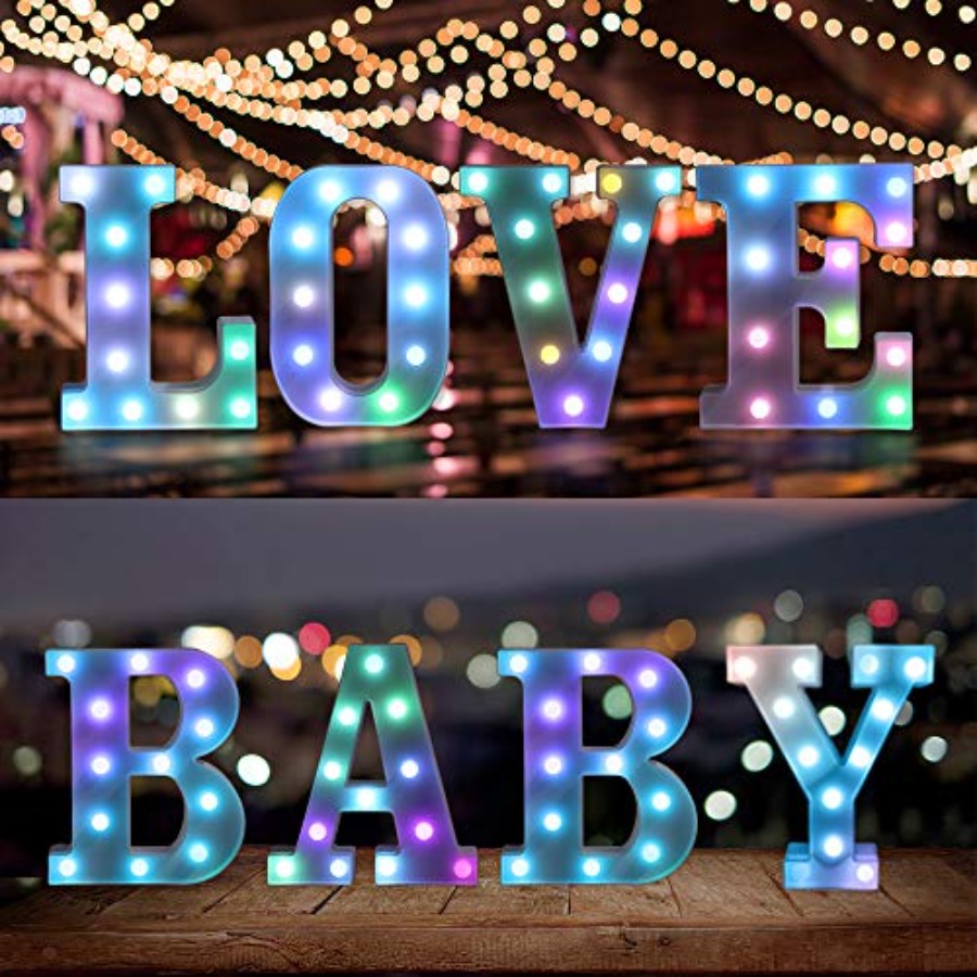 volledige LED-letterverlichtin - Light Up Letters Marquee recensie en prijs