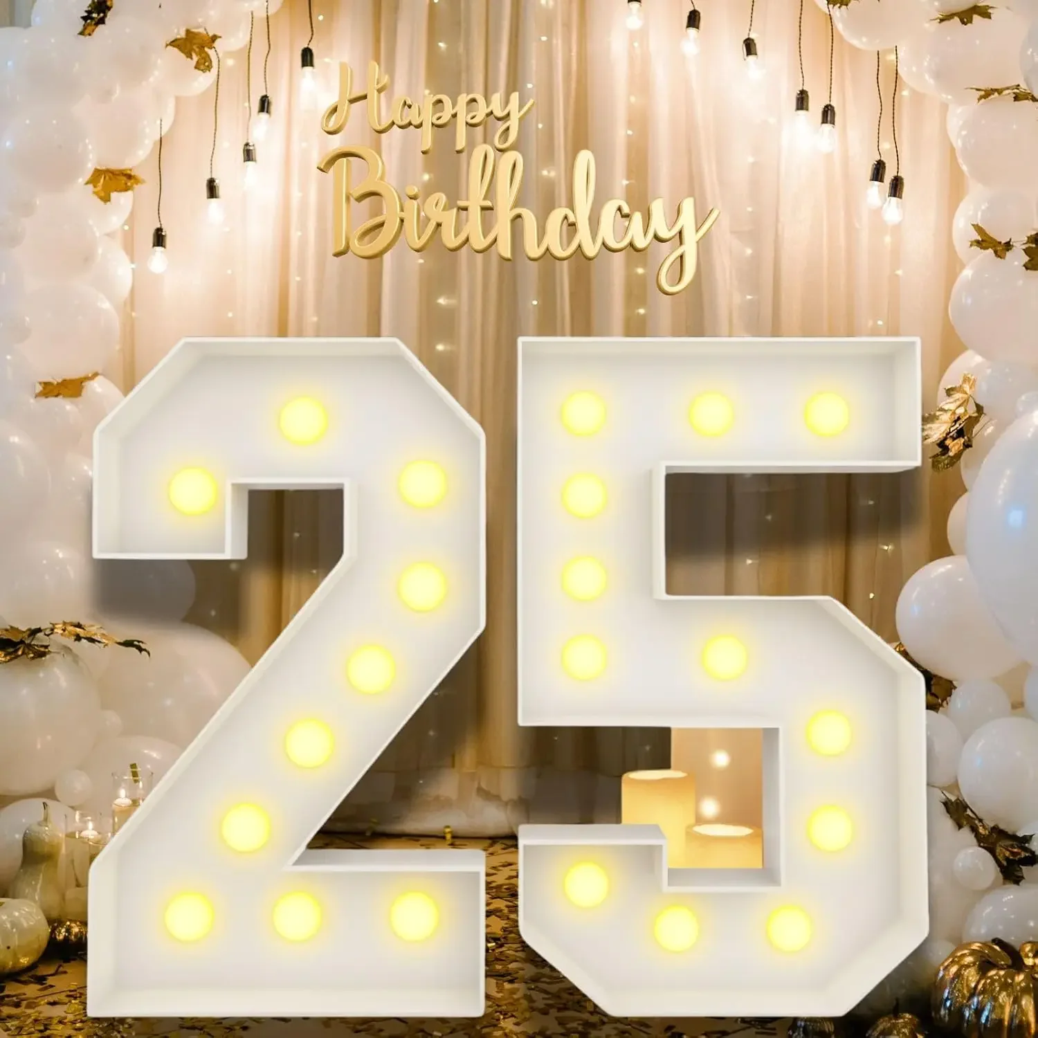 Verlichte marquee cijfers met  - Light Up Letters Marquee recensie en prijs