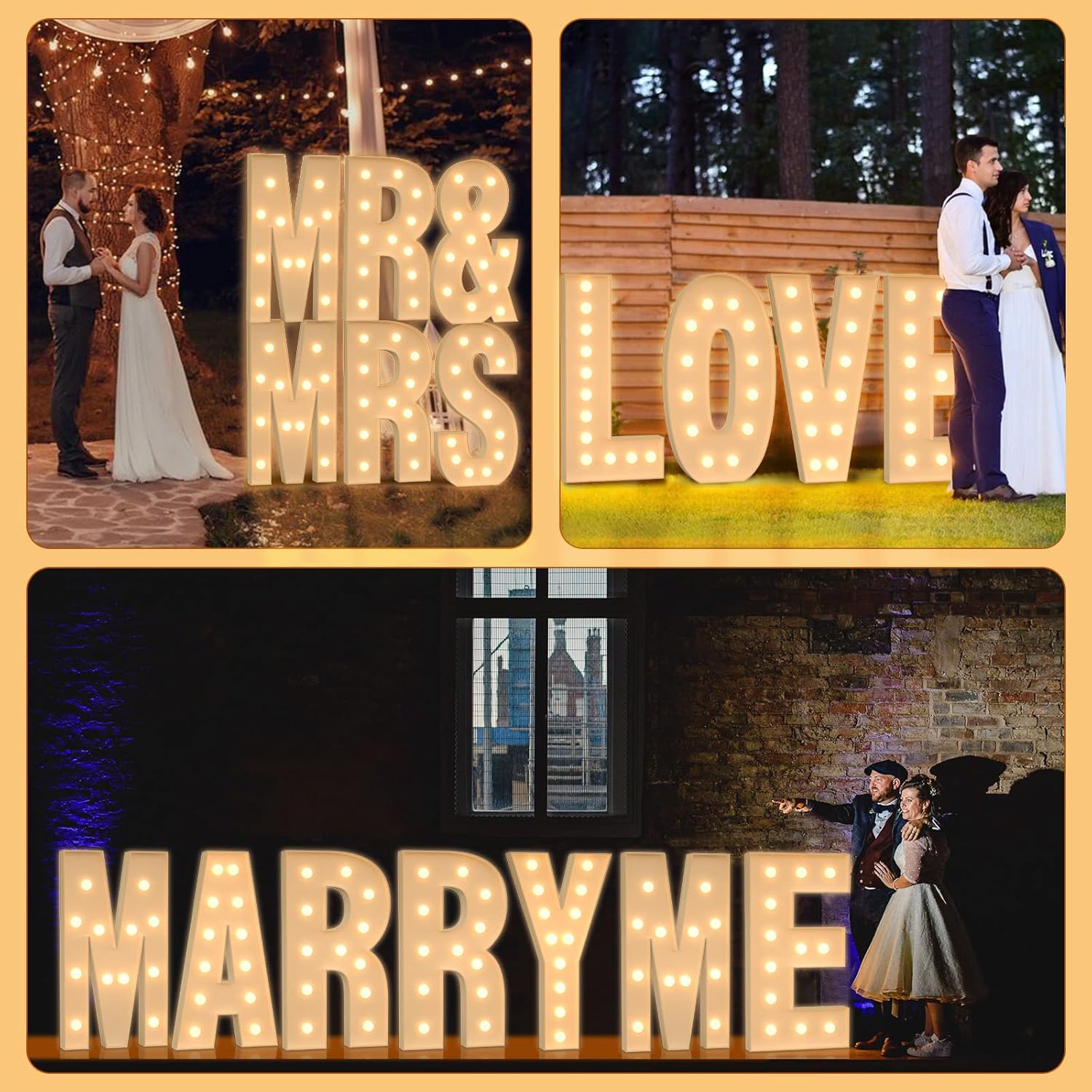 120CM DIY Marquee Letters Marq - Light Up Letters Marquee recensie en prijs
