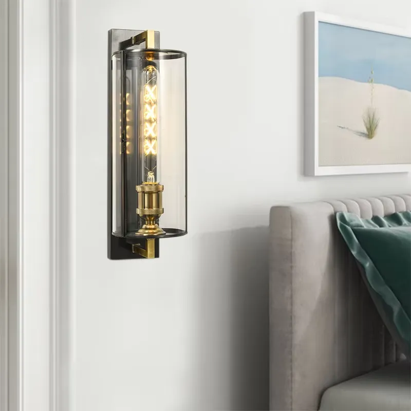 Moderne gouden cilindrische le - Lighting Decor For Home recensie en prijs