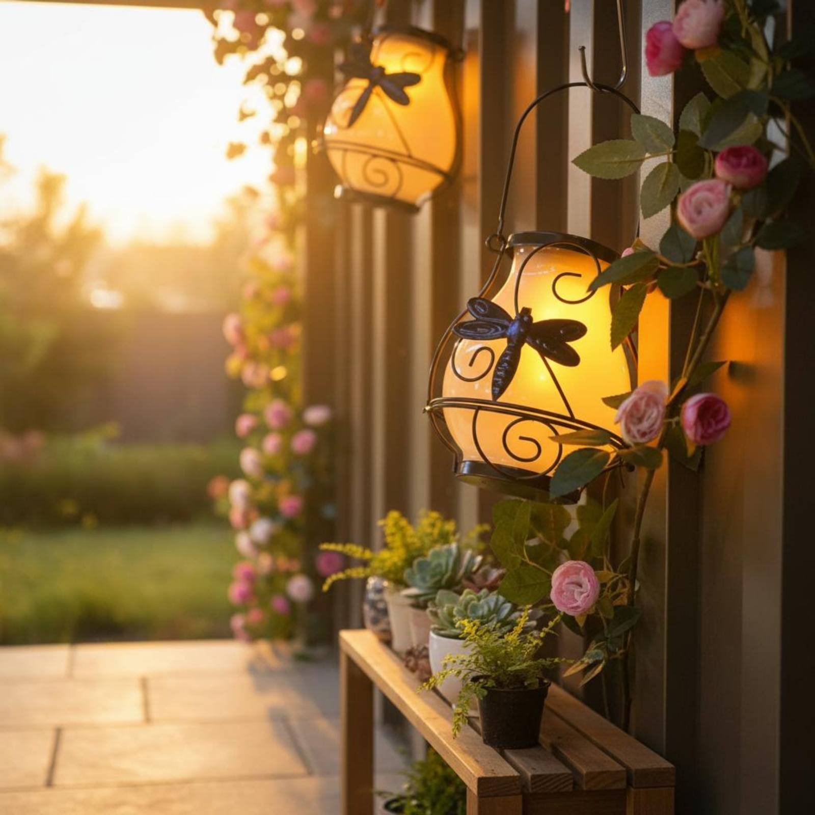 Zonne-vlinderlantaarn Waterdic - Garden Lighting Decor recensie en prijs