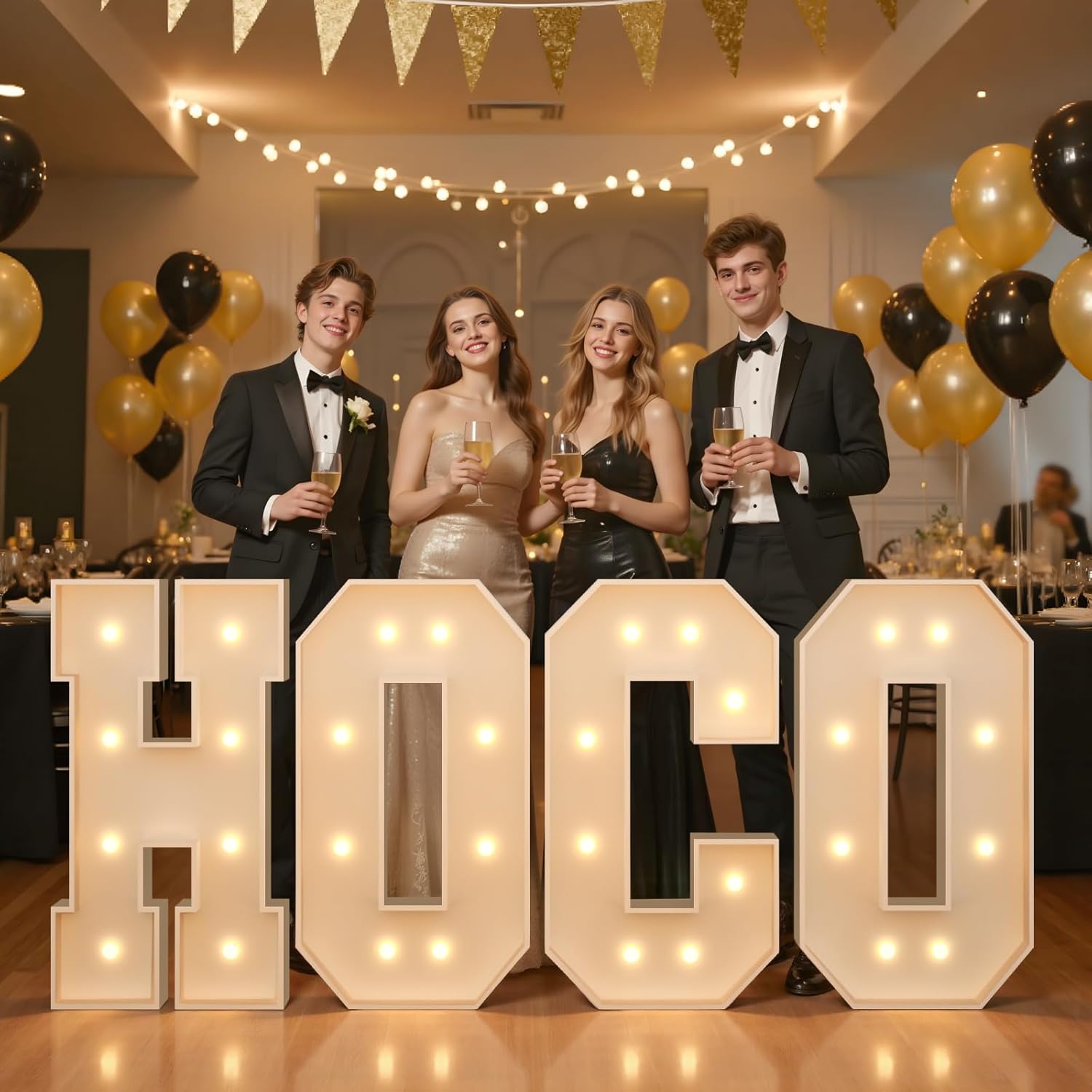 91,5 cm verlichte marqueelette - Light Up Letters Marquee recensie en prijs