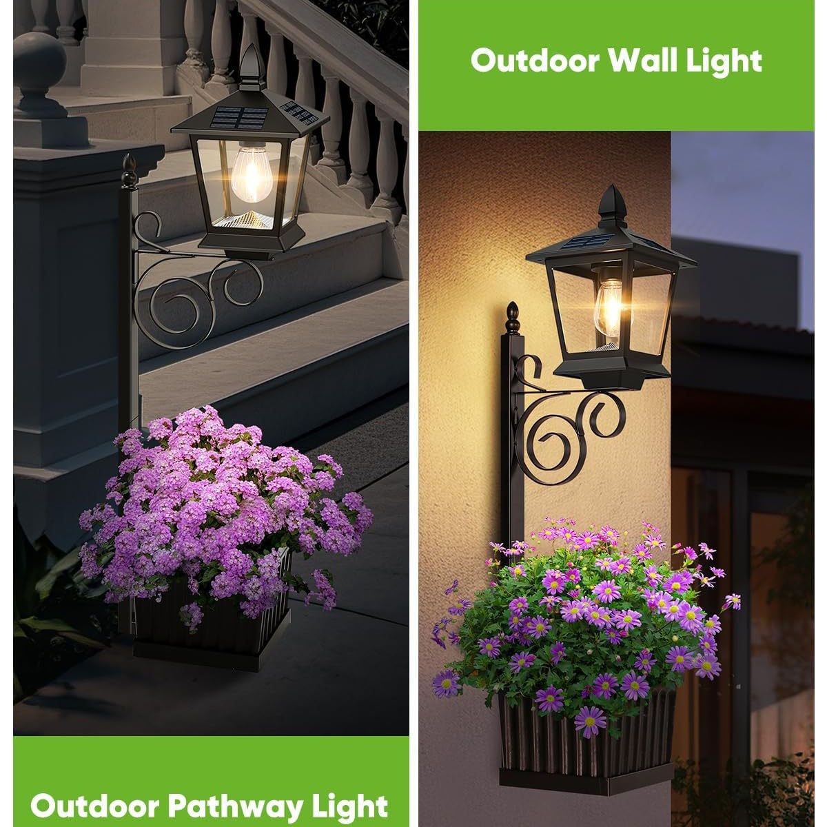 2-in-1 zonne-energie plantenla - Garden Lighting Decor recensie en prijs