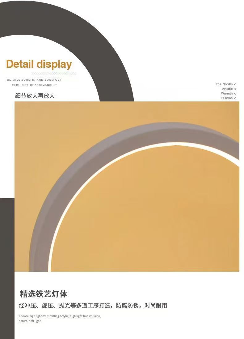 20CM LED Eenvoudige Ronde Ring - Room Decor Lighting Lamp recensie en prijs