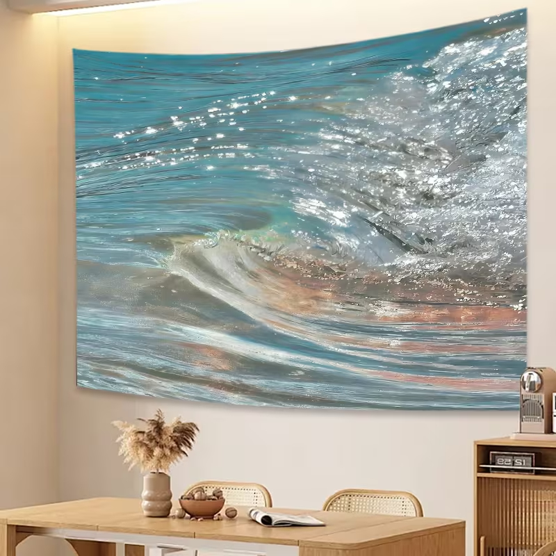 VIKAMA olieverfstijl golven en - Lighting Home Decor Products recensie en prijs