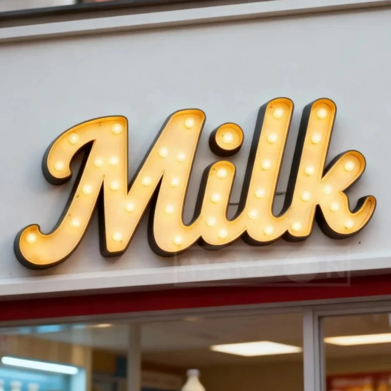 Op maat gemaakte metalen licht - Light Up Letters Marquee recensie en prijs