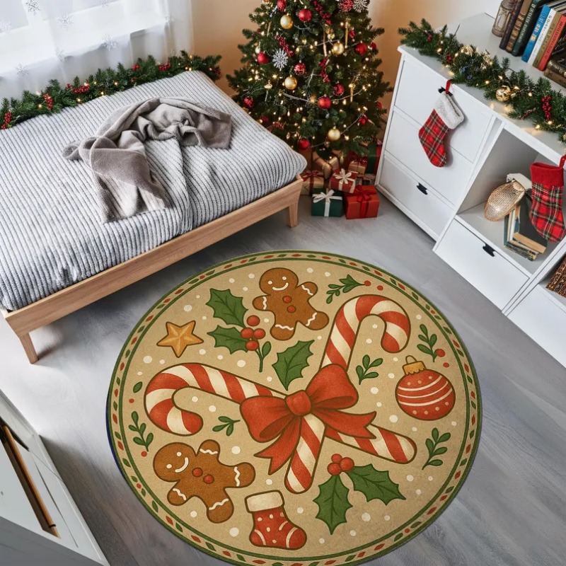 3D Kerstdorp Tapijt Winter Sne - Bathroom Lighting Decor Ideas recensie en prijs