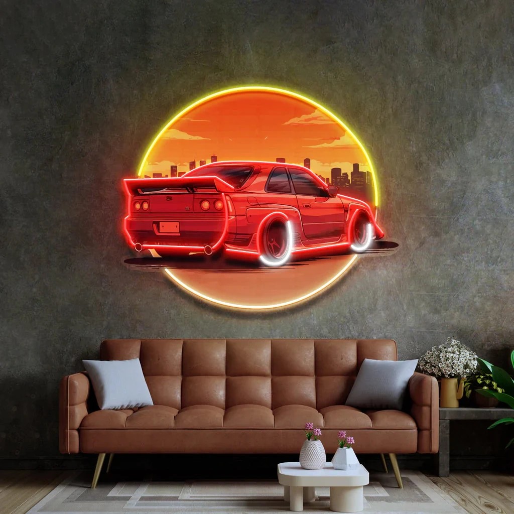 Stijlvolle zonsondergang auto  - Bathroom Lighting Decor Ideas recensie en prijs