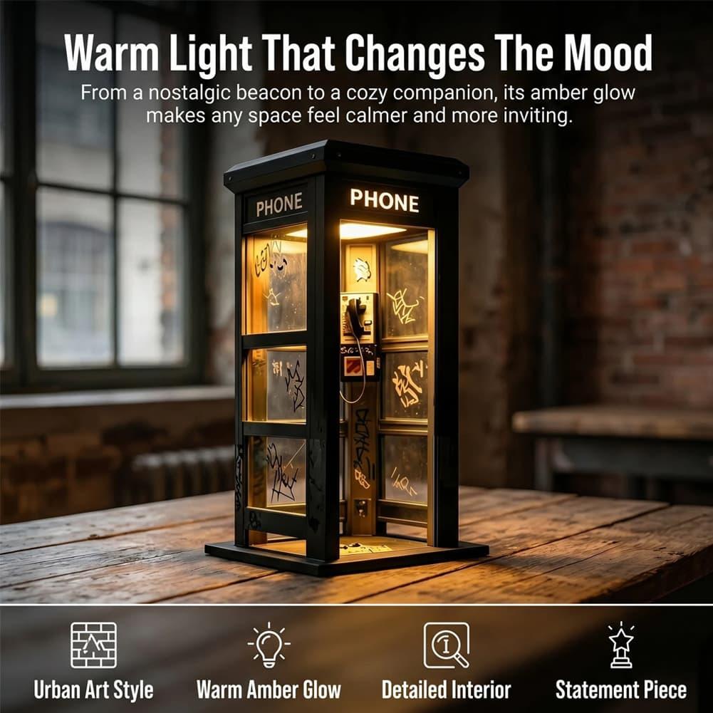 Vintage Londense telefooncel t - Lighting Decor For Home recensie en prijs