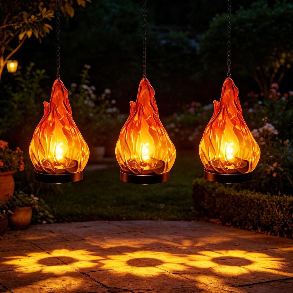 Solar Flame hangende lantaarnl - Garden Lighting Decor recensie en prijs