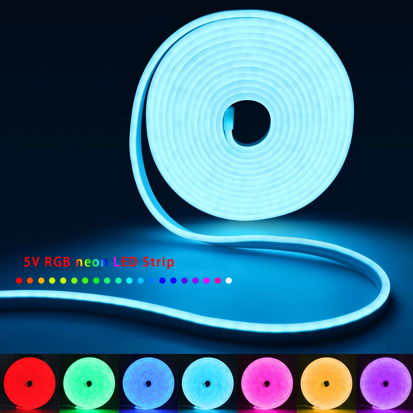 1-5m RGB LED Neon Strip Licht  - Lighting Decor For Home recensie en prijs