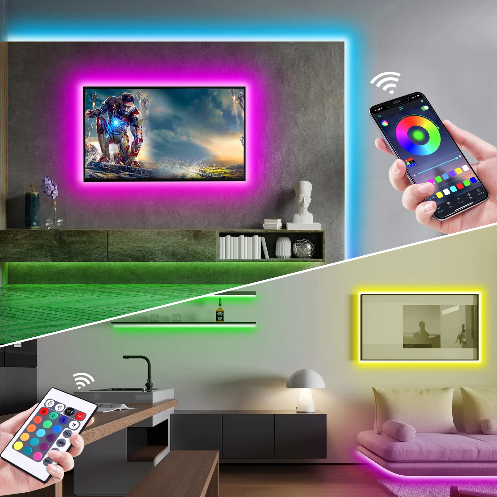 1-5m RGB LED Neon Strip Licht  - Lighting Decor For Home recensie en prijs